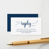 Modern Rustic, Navy Blue, Online OSA webbplats