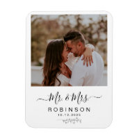 Modern Rustic Photo Botanical Bröllop