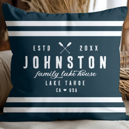 Modern Rustic Sjö House | Vita flottan Kudde