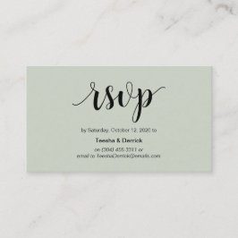 Modern Rustik, Black and Sage, onlinens OSA Tilläggskort