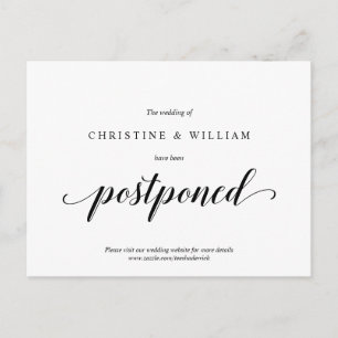 Modern Rustik, Bröllopsinbjudan Uppskjuten Vykort