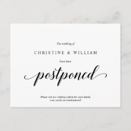 Modern Rustik, Bröllopsinbjudan Uppskjuten Vykort