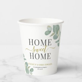 Modern Rustik Eucalyptus Home Sweet Home Party