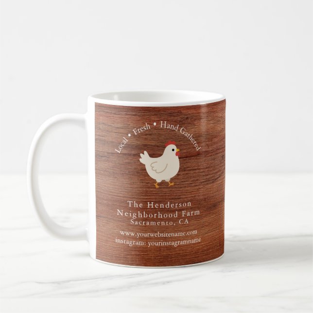 Modern Rustik Gårdsverksamhet  Kaffemugg (Vänster)