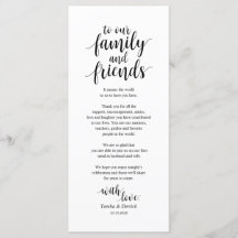 Modern Rustik, svart Ställe - tack för dina kort