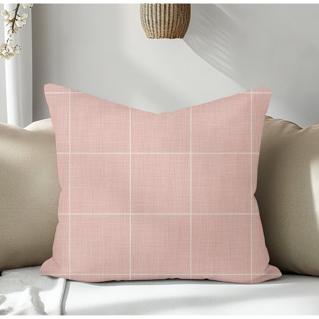 Modern Rustik Windows-fönsterruta, upplagd linens  Kudde (Skapare uppladdad)