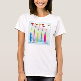 Modern rymmer deras barns händer tee shirt