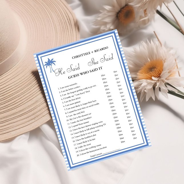 Modern sa att hon sa Möhippa-spelkort Meddelande (Skapare uppladdad)