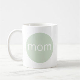 Modern Sage Grönt Mamma Kaffemugg
