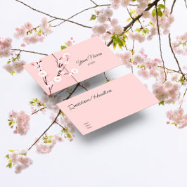 Modern Sakura Visitkort