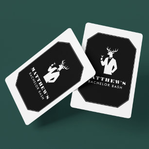 Modern Sällskapsfest Svarta Cocktaildrycker Svärmo Casinokort
