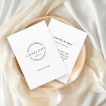 Modern, salon, minimal, logotyp