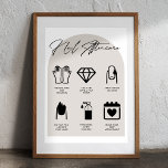 Modern Salon Nagel-eftervård Poster<br><div class="desc">Vår Poster av eftervård i Nagel är perfekten till salongen eller arbetsytan. Designat för att klart och tydligt beskriva viktiga efterbehandlingsanvisningar hjälper det dina kunder att efter sin möte bevara ett långvarigt,  hälsosamt och vackert nagel.</div>