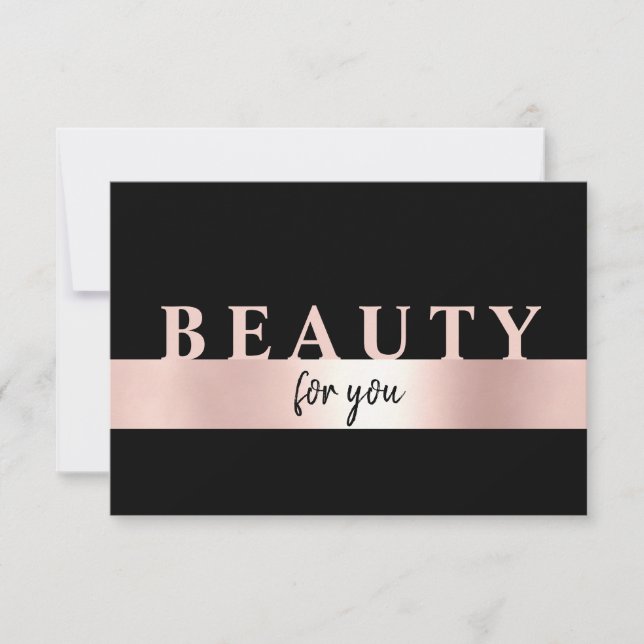 Modern Salon Rosegold (Framsida)