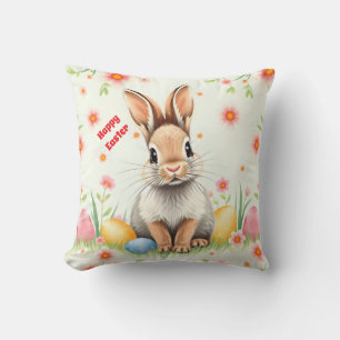 Modern samling i Påsk Rabbit Helgdag Kudde