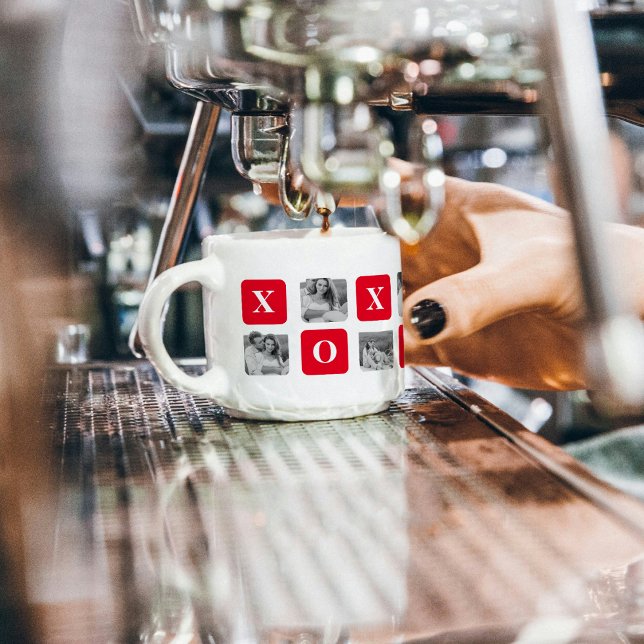 Modern samling par Photo & Red XOXO Espressomugg (Skapare uppladdad)