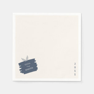 Modern Sample Löv Distress Bröllop Pappersservett