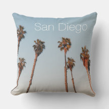 Modern San Diego Tall Handflatan Träd Blå himmel S