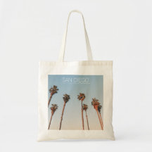 Modern San Diego Tall Handflatan Träd Färg Souveni