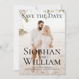Modern Save The Date Personlig Foto Inbjudningar