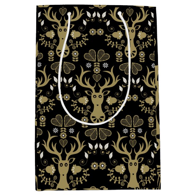 Modern Scandinavian FolArt Hjort (Framsidan)