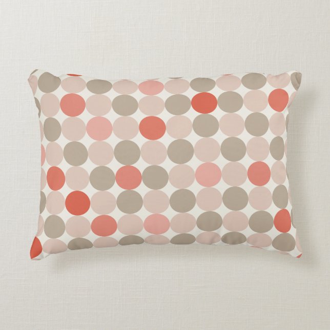 Modern Scandinavian Geometric Accent Pillow Prydnadskudde (Framsidan)