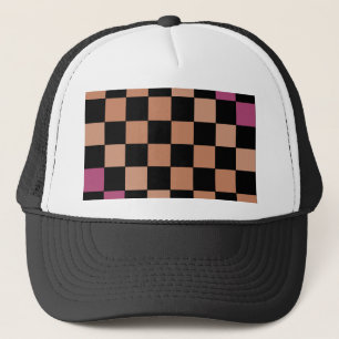 Modern schackbräde för Hipster Keps