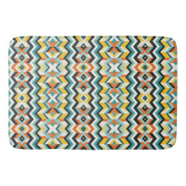modern schevron Geometric mönster Badrumsmatta