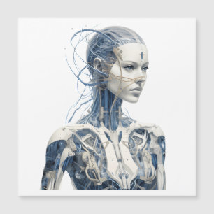 Modern Sci-fi cyborg-flicka