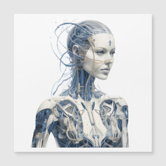 Modern Sci-fi cyborg-flicka