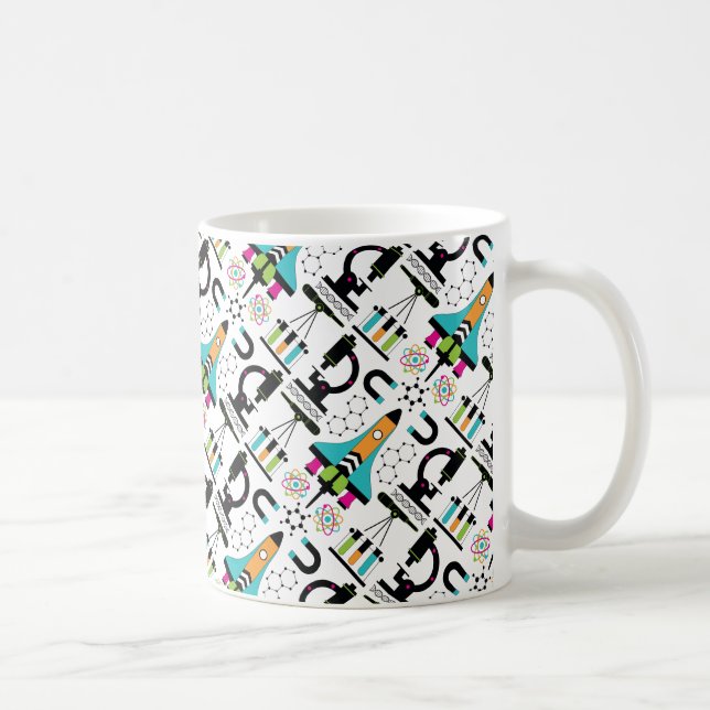 Modern Science Verktyg, Objects & Equipment Mönste Kaffemugg (Höger)