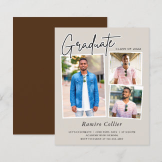 Modern Script 3 Photo Studentkort