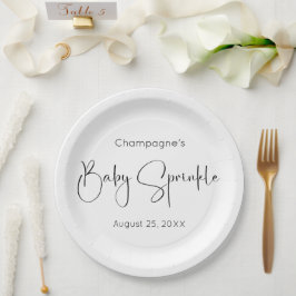 Modern Script Baby Sprinkle