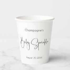 Modern Script Baby Sprinkle