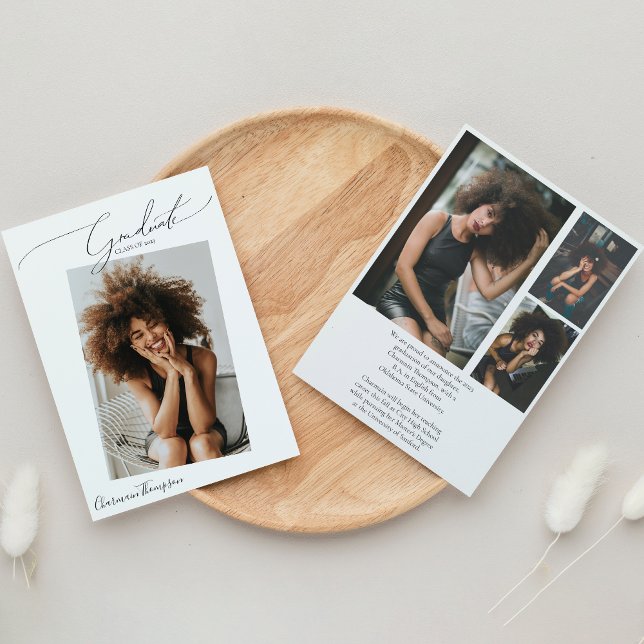 Modern Script Calligraphy 4 Photo Studenten Meddelande (Skapare uppladdad)