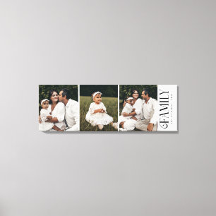Modern Script Familj Anpassad 3 Bilder Namn