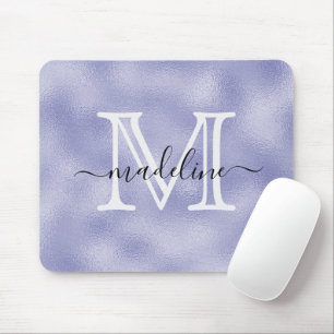 Modern Script Lila Foil Monogram Musmatta