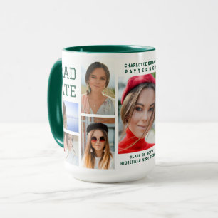 Modern Script Multi Photo Studenten Student Mugg