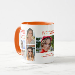 Modern Script Multi Photo Studenten Student Mugg