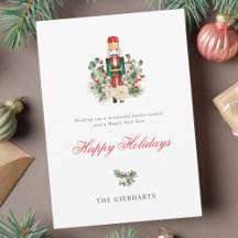 Modern Script Nutcracker Glad helg