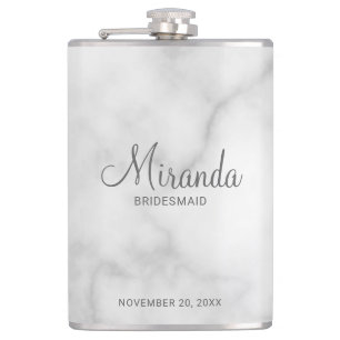 Modern Script Personlig Bridesmaias Namn Fickplunta