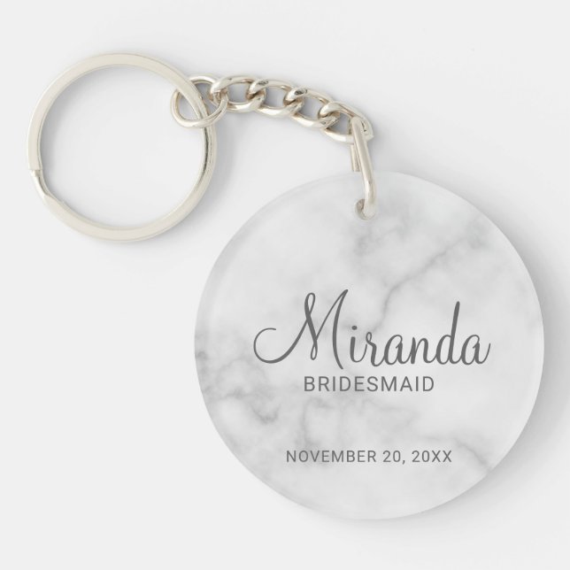 Modern Script Personlig Bridesmaid (Framsidan)