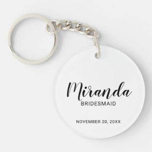 Modern Script Personlig Bridesmaid