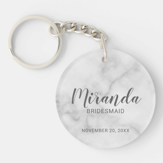 Modern Script Personlig Bridesmaid (Framsidan)