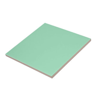 Modern Seafoam Green Plain Solid Color Kakelplatta