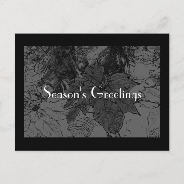 Modern Season's Hälsning Helg Vykort (Framsida)