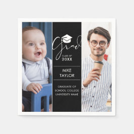 Modern, sedan och nu 2 foto-Studentfest Pappersservett