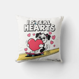 Modern sentimental Valentine Pillows for Pets Kudde