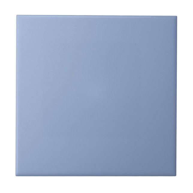 Modern Serenity Blue Plain Solid Färg Kakelplatta (Framsidan)