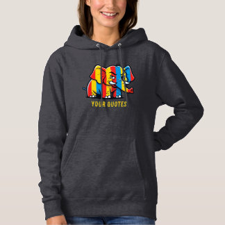 Modern seriefigur elefant Popkonst T Shirt